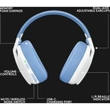Logitech G435 LIGHTSPEED, Cuffia da gioco bianco