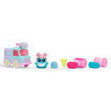 MGA Entertainment DohKins Ice Cream Truck & Baker Set da gioco in argilla da modellare 192 g Multicolore, Impastare Set da gioco in argilla da modellare, Multicolore, Bambino, Bambino/Bambina, 3 anno/i, 99 anno/i