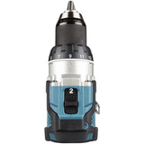 Makita Kit combo a batteria DLX2533TJ, trapano avvitatore a batteria DDF489Z + avvitatore a impulsi a batteria DTW300Z, 18 Volt, Cacciavite blu/Nero