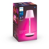 Philips Hue Philips Hue White and Color Ambiance Go Lampada Smart da Tavolo Ricaricabile Bianca Wireless bianco, Philips Hue White and Color ambiance Go Lampada Smart da Tavolo Ricaricabile Bianca Wireless, Lampada da tavolo intelligente, Bluetooth, Bianco, LED, Metallo, Lampadina/e non sostituibile/i