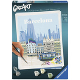 Ravensburger CreArt - Barcellona colorata, Vernice 