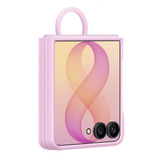 Samsung Custodia con anello magnetico in silicone, Custodia per telefono rosa