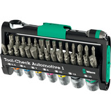 Wera Tool-Check Automotive 1, Set di bit Nero/Verde