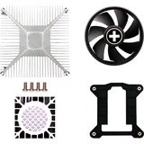 Xilence I200 Processore Raffreddatore d'aria 9,2 cm Alluminio, Nero, raffreddamento CPU  Nero, Raffreddatore d'aria, 9,2 cm, 2200 Giri/min, 25 dB, Alluminio, Nero