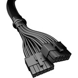 be quiet! CPH-6610 0,6 m, Cavo Nero, 12VHPWR, 12VHPWR, 0,6 m, Maschio, Maschio, Dritto