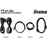 iiyama ProLite XB2497HSN-B1, Monitor LED Nero (opaco)