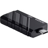 ADATA SSD esterna SC735 1 TB, Disco a stato solido Nero/grigio