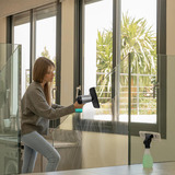 Cecotec Conga Rockstar 3700 Glass, Lavavetri grigio/Nero