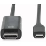 Digitus Cavo adattatore USB-C > HDMI A, 4K @ 60HZ Nero