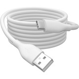 Digitus Cavo di collegamento in silicone USB 2.0 USB-A > USB-C bianco