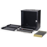 Digitus Set di rete SOHO Pro 19" 540x400 mm (LxP), IT armadio Nero