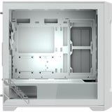 GIGABYTE C102 GLASS Midi Tower Bianco, Chassis Tower bianco, Midi Tower, PC, Bianco, Mini-ATX, Vetro, Plastica, Acciaio, Gaming