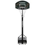 HUDORA Supporto per basket Playoff 205, Stand di pallacanestro arancione /Bianco