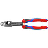 KNIPEX TwinGrip pinza frontale 82 02 200, Pinza da presa rosso/Blu