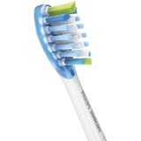 Philips Sonicare C3 Premium Plaque Defence HX9044/17 4x Testine bianche per spazzolino sonico, Testina bianco, 4 pz, Bianco, Morbido, flexible rubber sides, 2 Series plaque control 2 Series plaque defense 3 Series gum health DiamondClean DiamondClean...