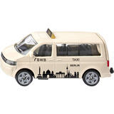 SIKU VW T5 taxi van Modellino di autobus Preassemblato, Veicolo modello Modellino di autobus, Preassemblato, VW T5 taxi van, Qualsiasi tipo, Metallo, Plastica, Bianco