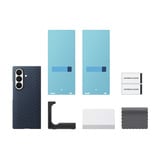 Samsung Custodia Magnetica in Carbonio, Custodia per telefono blu scuro