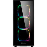 Sharkoon TG6 RGB Ricondizionato, Chassis Tower Nero