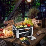 Steba Guss-Raclette RC 104 Nero/in acciaio inox