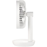 Unold Breezy, Ventilatore bianco/grigio, Ventilatore domestico con pale, Grigio, Bianco, Tavolo, Plastica, Pulsanti, Bianco