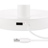 Unold Breezy, Ventilatore bianco/grigio, Ventilatore domestico con pale, Grigio, Bianco, Tavolo, Plastica, Pulsanti, Bianco