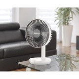 Unold Breezy, Ventilatore bianco/grigio, Ventilatore domestico con pale, Grigio, Bianco, Tavolo, Plastica, Pulsanti, Bianco