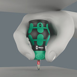 Wera Kraftform Kompakt Stubby Magazin RA 1, Set di bit Nero/Verde