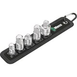Wera Set di adattatori 781/5 set 1, 5 pezzi, Adattatore Nero