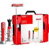 fischer Azione L-BOXX 102 DuoLine, Tassello grigio chiaro/Rosso
