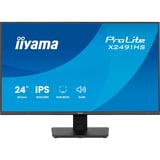 iiyama ProLite X2491HS-B1, Monitor LED Nero (opaco)