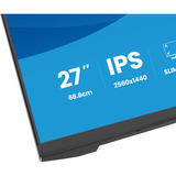 iiyama ProLite XB2793QSU-B1, Monitor LED Nero (opaco), 68,6 cm (27"), 2560 x 1440 Pixel, Quad HD, LED, Nero