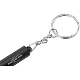 Ansmann Mini luce portachiavi, Torcia elettrica Nero
