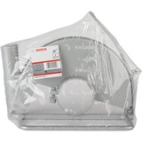 Bosch 1605510180 Accessori per smerigliatrice, Allegato aspirapolvere Nero, 23 cm, Bianco, Metallo