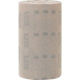 Bosch Expert Abrasivo a rete in rotolo M480, Foglio abrasivo Rotolo di carta vetrata, Grana extra fine, P320, Lavoro di finitura, Sverniciatura, Legno, Beige