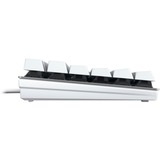 CHERRY KC 200 MX tastiera Universale USB QWERTZ Tedesco Argento, Bianco bianco/Argento, Full-size (100%), Cablato, USB, Interruttore a chiave meccanica, QWERTZ, Argento, Bianco