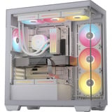 Corsair 3500X LX-R RGB, Chassis Tower bianco
