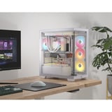 Corsair 3500X LX-R RGB, Chassis Tower bianco