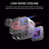 Corsair NAUTILUS 360 RS ARGB Ricondizionato, Raffreddamento ad acqua Nero