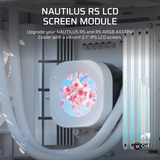 Corsair NAUTILUS RS modulo LCD, Visualizzazione bianco