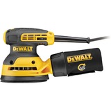 DEWALT DWE6423-QS levigatrice portatile Levigatrice orbitale 12000 OPM Nero, Giallo 280 W, Levigatrice orbitale casuale giallo/Nero, Levigatrice orbitale, Nero, Giallo, 8000 OPM, 12000 OPM, 2,6 mm, AC