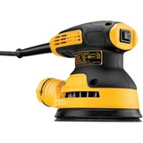 DEWALT DWE6423-QS levigatrice portatile Levigatrice orbitale 12000 OPM Nero, Giallo 280 W, Levigatrice orbitale casuale giallo/Nero, Levigatrice orbitale, Nero, Giallo, 8000 OPM, 12000 OPM, 2,6 mm, AC