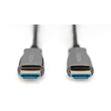 Digitus Cavo ibrido in fibra ottica HDMI AOC, UHD 4K Nero