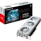 GIGABYTE Radeon RX 9060 XT GAMING OC ICE 16GB, Scheda grafica bianco, 256bit, PCI-E 5.0, 3320 MHz Core Clock, 2 x DisplayPort, 1 x HDMI, GV-R906XGAMINGOCICE-16GD, Radeon RX 9060 XT, 16 GB, GDDR6, 128 bit, 7680 x 4320 Pixel, PCI Express 5.0