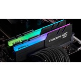 G.Skill Trident Z RGB F4-2666C19D-64GTZR memoria 64 GB 2 x 32 GB DDR4 2666 MHz Nero, 64 GB, 2 x 32 GB, DDR4, 2666 MHz