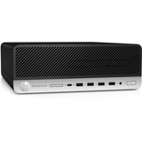 HP ProDesk 600 G5 SFF ricondizionato, PC completo Nero/Argento