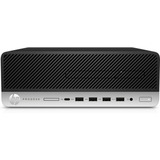 HP ProDesk 600 G5 SFF ricondizionato, PC completo Nero/Argento