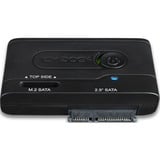 Icy Dock MB031U-1SMB scheda di interfaccia e adattatore M.2, Telaio di montaggio Nero, USB tipo-C, M.2, Nero, status, CE, RoHS, REACH, 5 Gbit/s