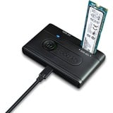 Icy Dock MB031U-1SMB scheda di interfaccia e adattatore M.2, Telaio di montaggio Nero, USB tipo-C, M.2, Nero, status, CE, RoHS, REACH, 5 Gbit/s