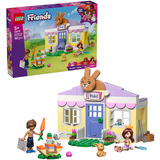 LEGO Friends Heartlake City Hasenhotel, Giochi di costruzione Casa Giocattolo con 2 Mini Bamboline, 2 Animali, Accessori, Regalo 5+, Set da costruzione, 5 anno/i, Plastica, 161 pz, 308 g