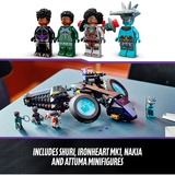 LEGO Marvel Super Heroes Sunbird di Shuri, Giochi di costruzione Set da costruzione, 8 anno/i, Plastica, 355 pz, 630 g